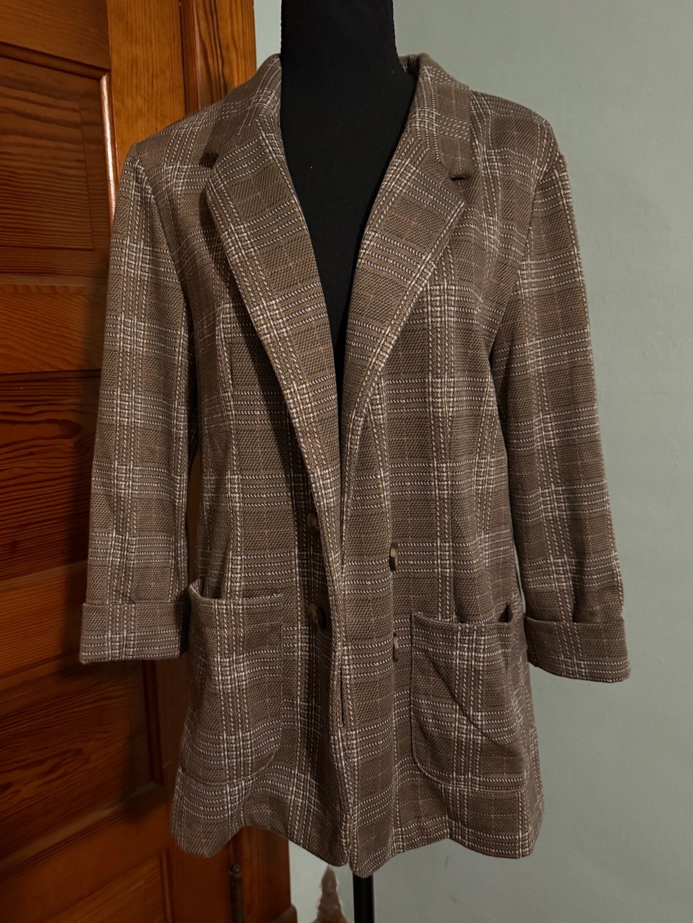 Maurices Plaid Blazer